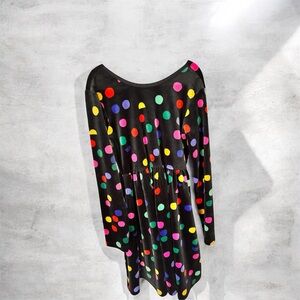 Hanna Andersson Cozy Velour Polka Dot Dress